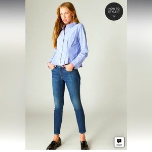 NWT lucky brand Ava skinny mid rise 4/27